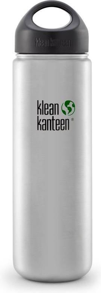 Klean Kanteen - RVS Drinkfles Wide 800ml (w/Loop Cap)