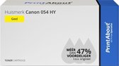 Huismerk Canon 054 HY Toner Geel Hoge capaciteit