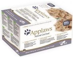Applaws Cat - Multipack Chicken Selection Pots - 8 x 60 g