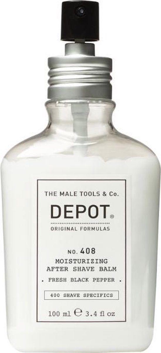 Depot - 408 Moisturizing After Shave Balm Fresh Black Pepper - 100ml