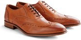 DenBroeck Pearl St. Leather - Nette lage veterschoen - Cognac