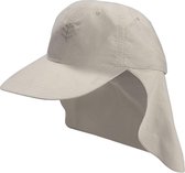 Coolibar UV zonnepet Kinderen - Beige - Maat L/XL