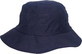 Rigon - UV bucket hat voor dames - Navy blauw - maat M/L (58CM)