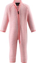 Reima - Fleece onesie voor baby's - Tahti - Bubblegum roze - maat 74cm