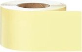 Extra lichtgevende blanco tape 100 mm breed - 25 meter lang