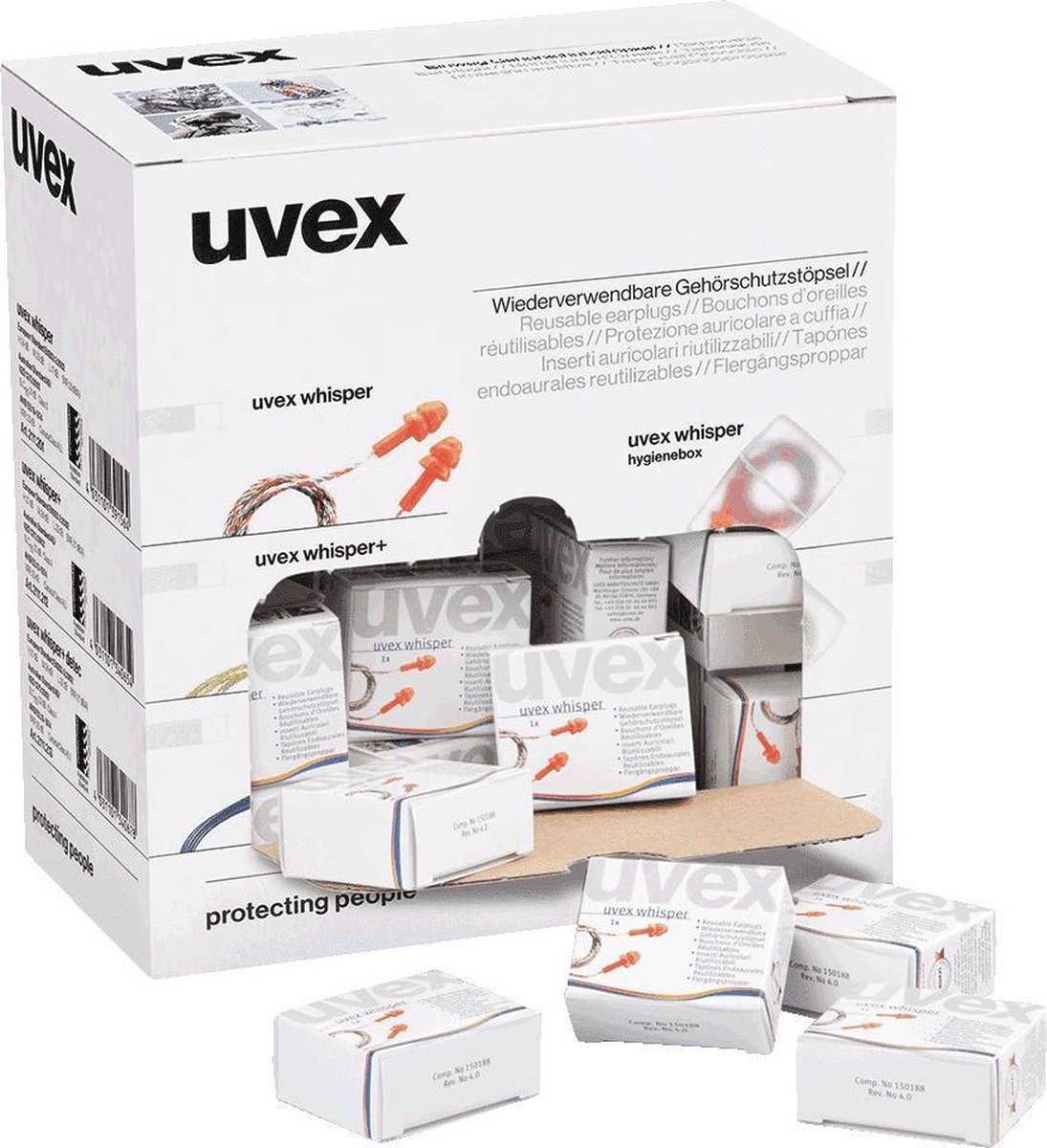 Bouchon d'oreilles pour enfant (Uvex com 4 - Fit)