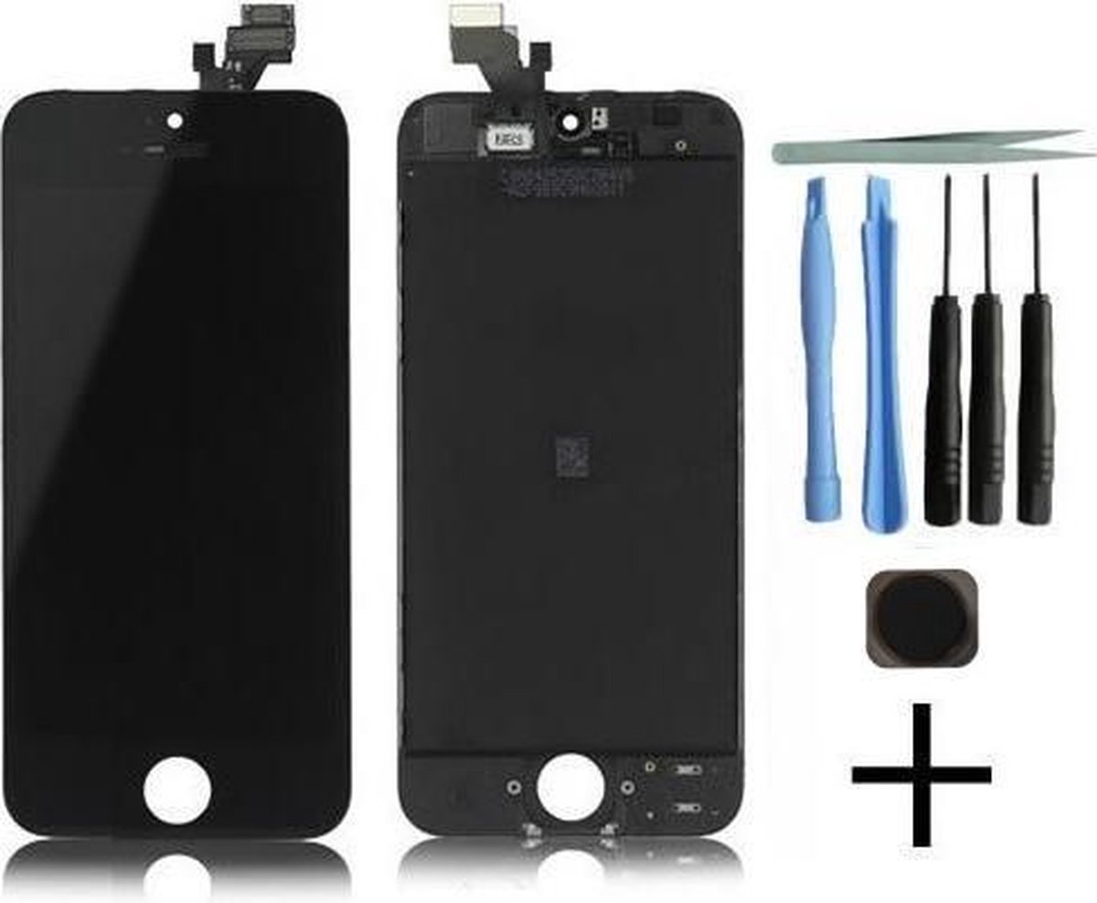 Geschikt voor de iPhone 5S Display Scherm Zwart