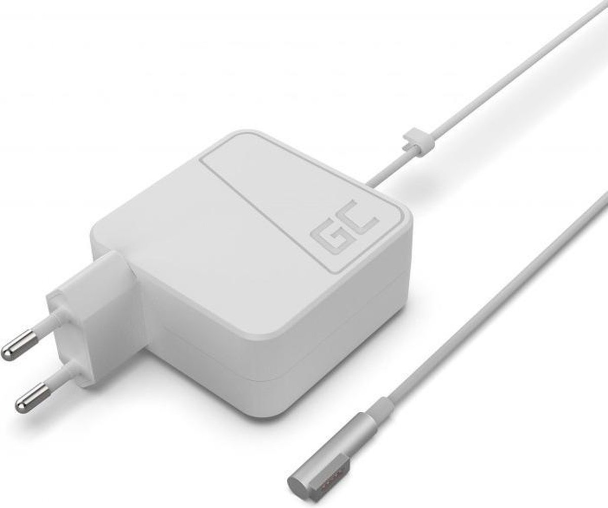 GREEN CELL Oplader AC Adapter voor Apple Macbook 45W / 14.5V 3.1A / Magsafe