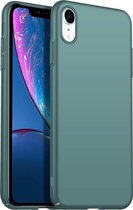 Back Case Cover iPhone Xr Hoesje Grey Blue