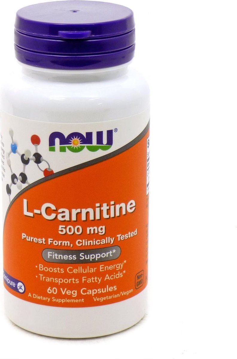L-Carnitine 500mg - 60 v-caps