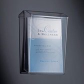 Folderhouder Sigel wandmodel - A4 transp. acryl voor buiten