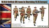 Gecko Models | 35GM0014 | WWII British MG team marching NW. Europe | 1:35