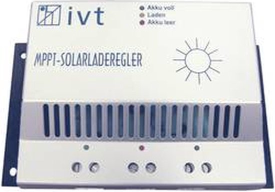 MPPT laadregelaar met digitaal display voor nauwkeurige