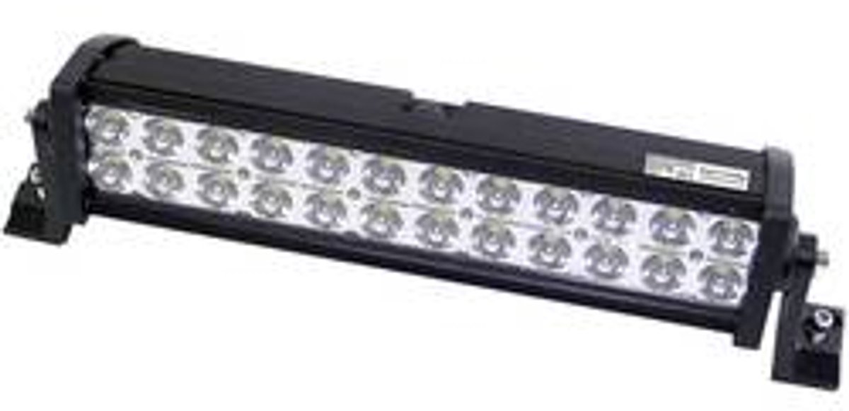 Berger & Schröter Werkschijnwerper 12 V, 24 V 72 W 20197 Nabijgebied belichting (b x h x d) 405 x 115 x 85 mm 4600 lm 6 Zwart