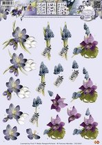 Nr. 7 Bloemen 3D-Knipvel Precious Marieke 10 stuks