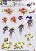 Nr. 4 Bloemen 3D-Knipvel Precious Marieke 10 stuks