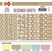 Card Deco - Designer Sheets - Sweet Pet-Koffiebruin