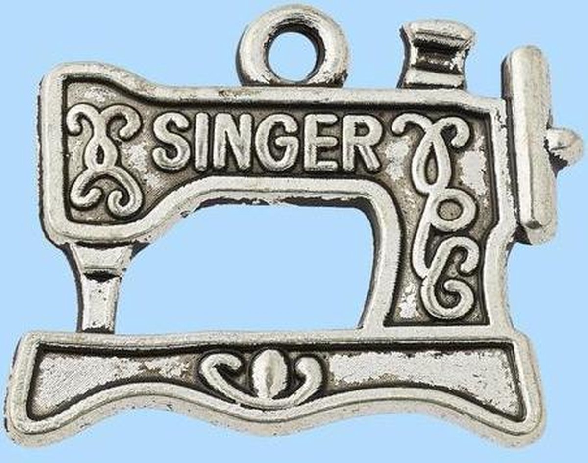 Hanger Naaimachine, ca. 1,9 cm, buidel met 3 stuks