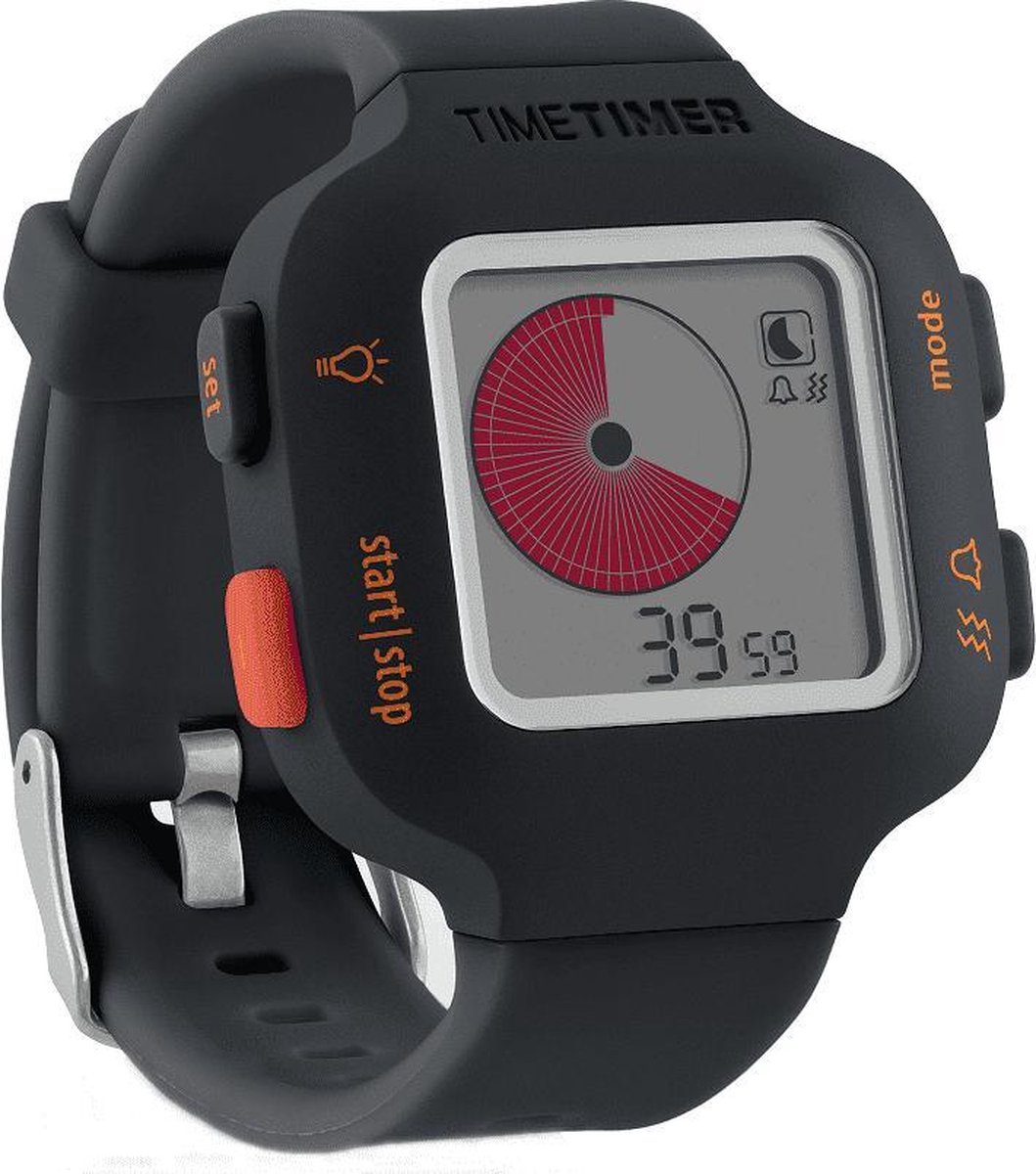 Time Timer Watch Plus - Kindermaat donkergrijs | bol.com