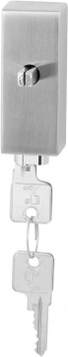 Draaikiepmechanisme - RVS geborsteld - RVS - GPF - GPF9252.09EL afsluitbaar