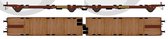 Nme - Vlakwagen Laads/laaps Twa 1060 Bruin (Nme530605) - modelbouwsets, hobbybouwspeelgoed voor kinderen, modelverf en accessoires