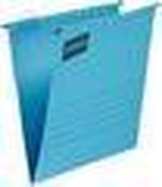 Atlanta A6622-144 / Hangmap Alzicht A4 30mm U-bodem geel, doos à 25 stuks