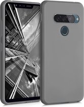 kwmobile telefoonhoesje voor LG G8s ThinQ - Hoesje voor smartphone - Back cover in titaniumgrijs