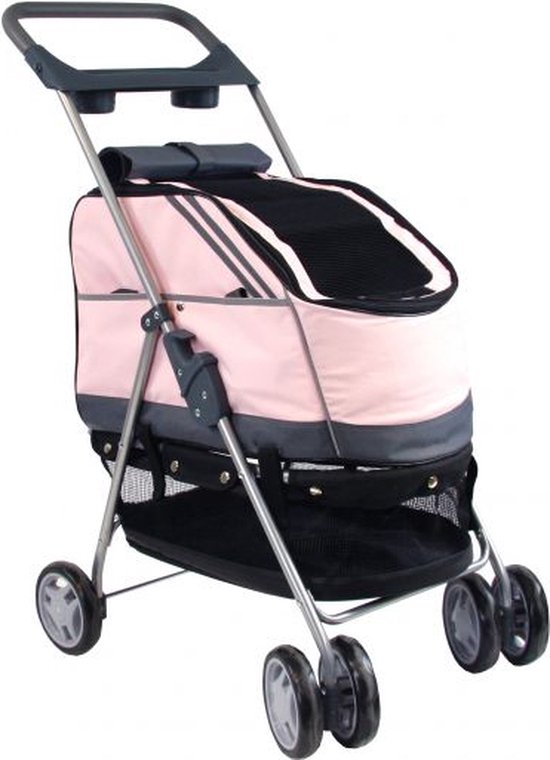Petcomfort buggy roze 44x60x94 cm