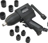 Smoos® Slagmoersleutel 1/2 opname 480 Nm met slagdoppen