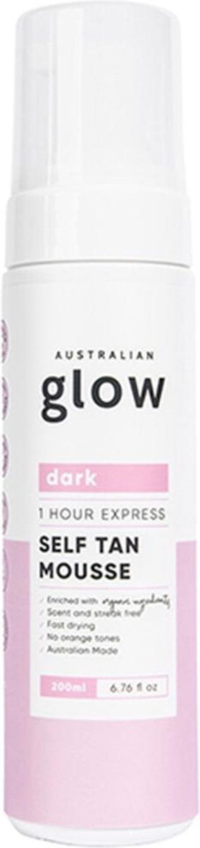 Australian Glow Self Tanning Mousse - Zelfbruiner Schuim - Dark - 200ml