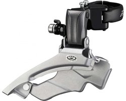 Shimano Altus FD-M371 Voorderailleur - 3x9-Speed - Dual Pull - 28,6/31,8/34,9 mm - Zwart
