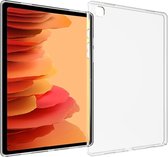 Shop4 - Samsung Galaxy Tab A7 10.4 (2020) Hoes - Zachte Back Case Transparant
