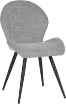 Nancy's Eetkamerstoel Sil - Weave - Stoel - Eetkamerstoelen - Zinc - 51 x 87 x 64 cm