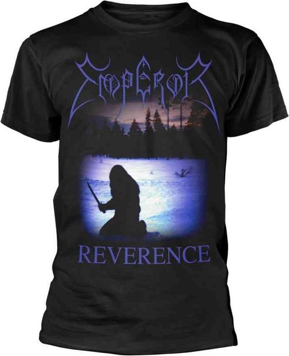 Emperor Heren Tshirt -L- Reverence Zwart
