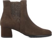 Hassia Vrouwen Suède     Chelsea boots / Laarzen / Damesschoenen 306942 - Bruin - Maat 38.5