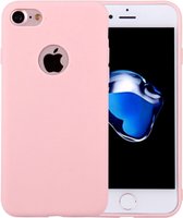 Apple iPhone SE (2020) Hoesje - Mobigear - Color Serie - TPU Backcover - Roze - Hoesje Geschikt Voor Apple iPhone SE (2020)