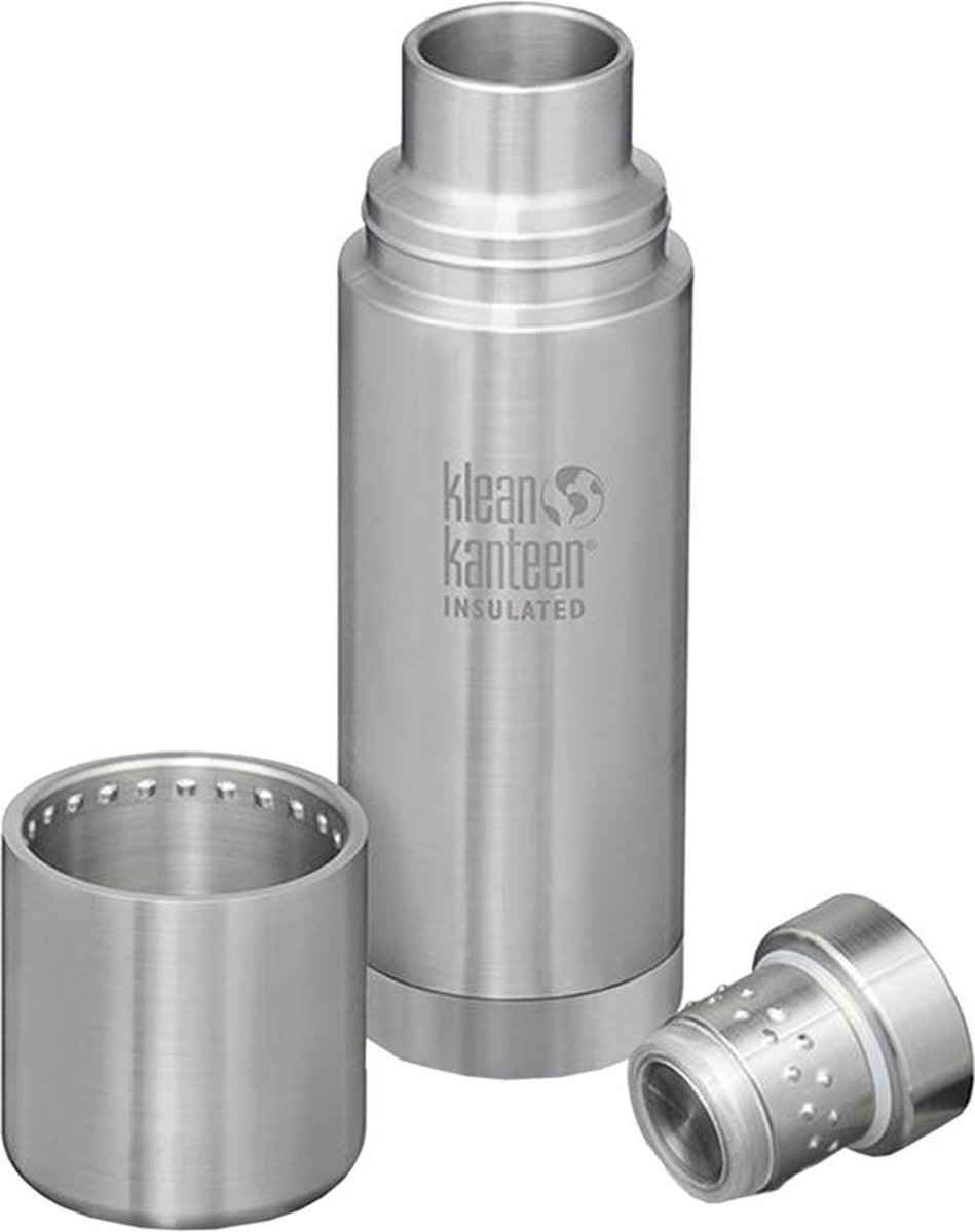 Klean Kanteen RVS Thermosfles TK Pro (500ml) - Zilver