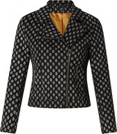 YEST Summer Outerwear Jas - Black/Ecru - maat 42