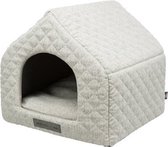Trixie hondenmand huis noah vitaal schuimrubber lichtgrijs - 40x43x45 cm - 1 stuks