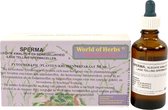 World of herbs fytotherapie sperma - 50 ml - 1 stuks