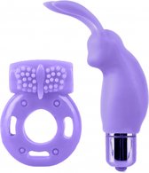 Vibrating Couples Kit - Purple