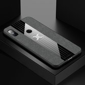 Voor Geschikt voor Xiaomi Redmi Note 5 XINLI stiksels textuur schokbestendige TPU beschermhoes (grijs)