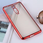 Ultradunne galvaniseren Soft TPU beschermende achterkant van de behuizing voor Xiaomi Mi 9T / Redmi K20 / K20 Pro (rood)