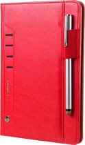 Voor iPad Air & Air 2 CMai2 Tmall Kaka Litchi Texture Horizontale Flip Leather Case met houder & kaartsleuf & Fotolijst & Pen Slot (rood)