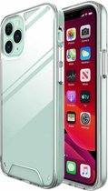 Voor iPhone 12 Krasbestendig TPU + Acryl Space Case Beschermhoes (Transparant)