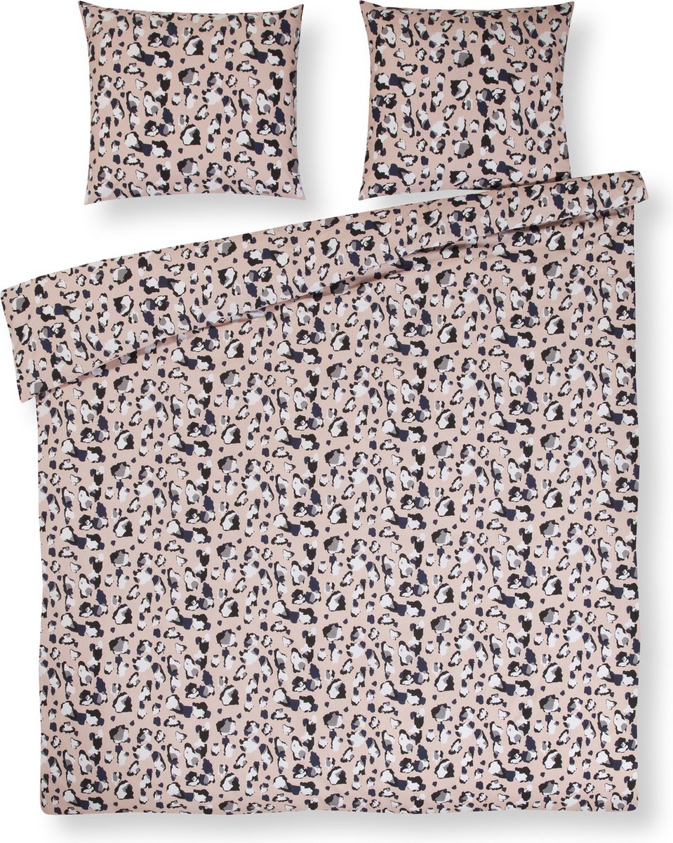 Day Dream Famke - Dekbedovertrek - Eenpersoons - 140x200/220 cm + 1 kussensloop 60x70 cm - Pink