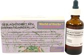 World of herbs fytotherapie overmatige geslachtsdrift reu - 50 ml - 1 stuks