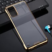 Voor Galaxy S20 Plus SULADA Borderless Drop-proof Vacuum Plating PC Case (Gold)