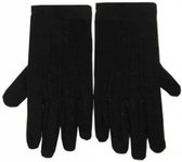 Handschoenen zwart katoen luxe maat XXL
