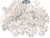 LED Plafondlamp - Plafondverlichting - Iona Lovy - E14 Fitting - 3-lichts - Rond - Glans Chroom Aluminium